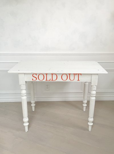 画像8: フランスらしい素敵な ホワイトテーブル