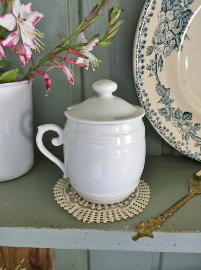 画像4: フランス 陶器製マスタードポット