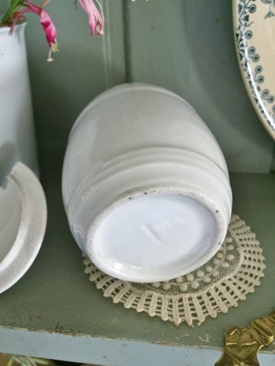 画像10: フランス 陶器製マスタードポット