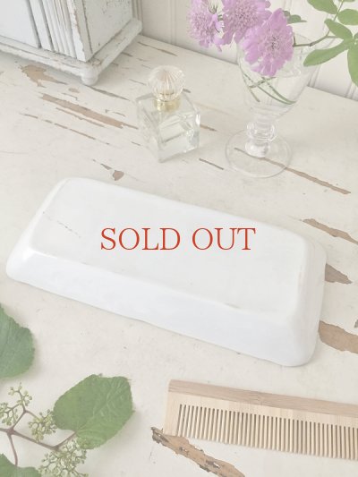 画像5: 絵柄が大人っぽい 陶器製コーム入れ