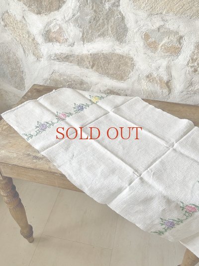 画像11: ５色のローズがかわいい ハンガリアンリネン