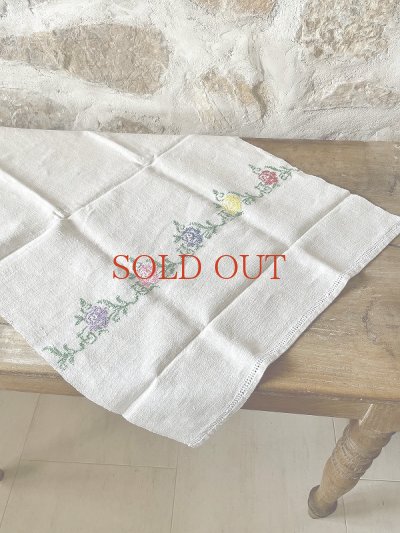 画像13: ５色のローズがかわいい ハンガリアンリネン