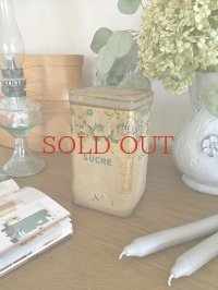 フランス ティン製キャニスター