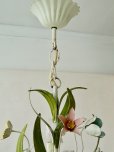 画像8: フランス 小花がかわいい アイアン製シャンデリア