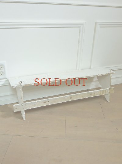 画像14: 華奢な雰囲気が かわいい 壁掛けホワイトシェルフ