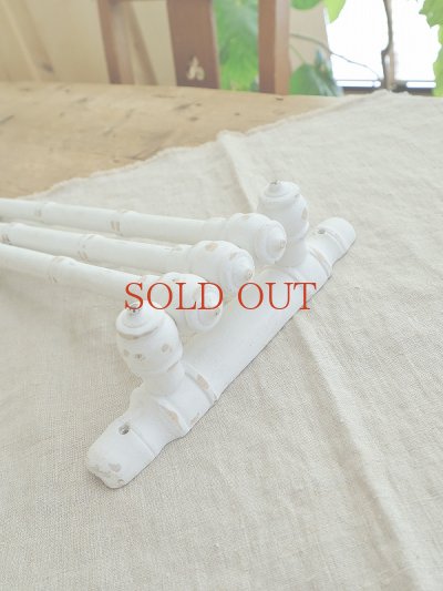 画像10: フランス 可動式タオル掛け