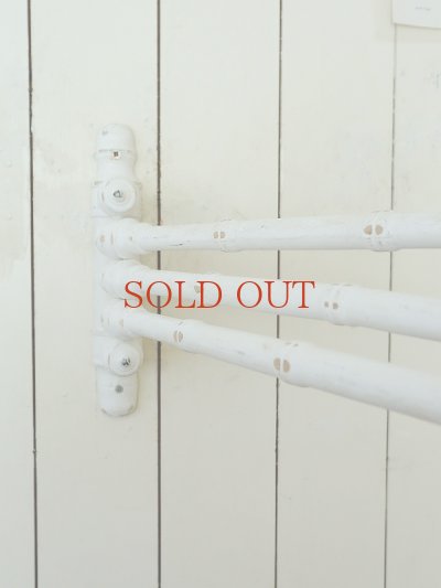 画像8: フランス 可動式タオル掛け