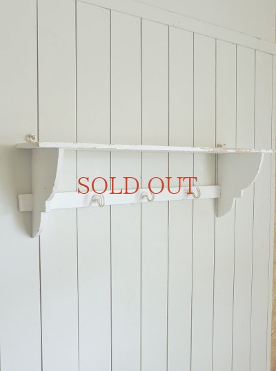 画像3: 華奢な雰囲気が かわいい 壁掛けホワイトシェルフ