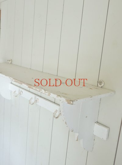 画像8: 華奢な雰囲気が かわいい 壁掛けホワイトシェルフ