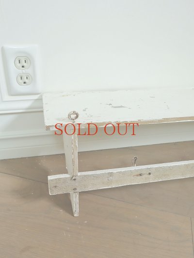 画像15: 華奢な雰囲気が かわいい 壁掛けホワイトシェルフ