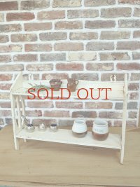 フランス シンプルなデザインが 素敵なシェルフ  40%OFF 