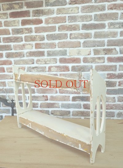 画像13: フランス シンプルなデザインが 素敵なシェルフ