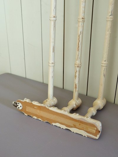 画像14: フランス 3段バンブー タオルレール
