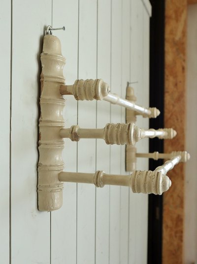 画像4: フランス 3段バンブー タオルレール