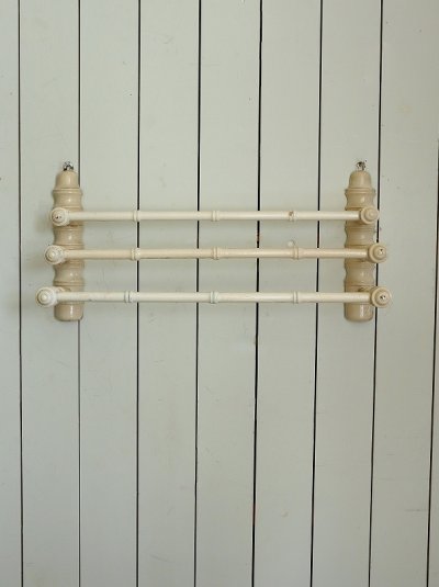 画像7: フランス 3段バンブー タオルレール