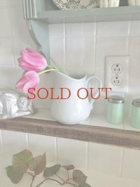 フランス サルグミンヌ 陶器ピッチャー