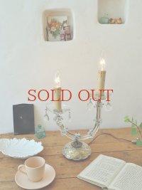 ムラノガラスが 素敵なテーブルランプ  20%OFF 