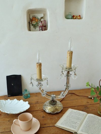 画像2: ムラノガラスが 素敵なテーブルランプ