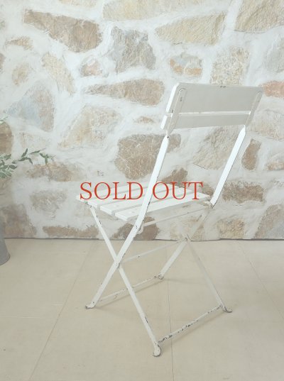 画像13: フランス 折りたたみ式 ガーデンチェア