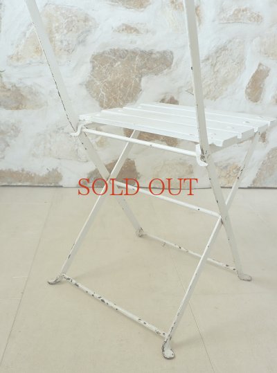 画像11: フランス 折りたたみ式 ガーデンチェア