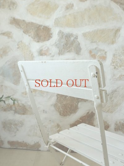 画像10: フランス 折りたたみ式 ガーデンチェア