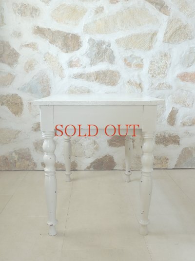 画像12: フランス 大きな引き出しが かわいいテーブル