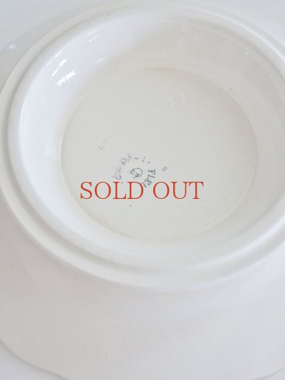 画像10: フランス 絵柄がやさしい コンポート皿