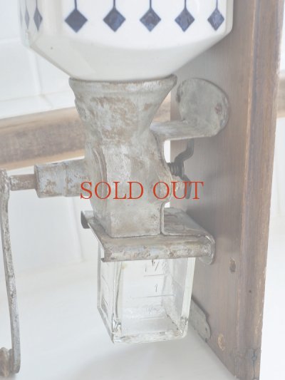 画像11: フランス 格子柄がかわいい コーヒーグラインダー