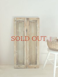 フランス 素朴な両開き キャビネットドア  50%OFF 