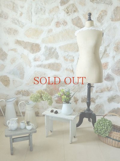 画像2: フランス シャビーなフットレスト  30%OFF 