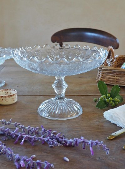 画像2: フランス ローズ＆ストロベリーが かわいいコンポート皿