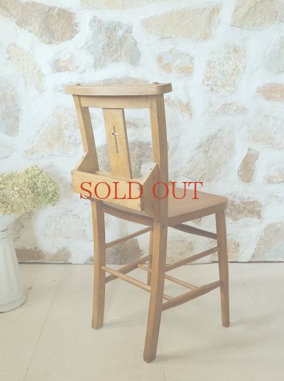 画像11: イギリス クロスがかわいい チャーチチェア