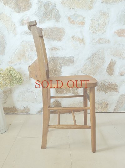 画像10: イギリス クロスがかわいい チャーチチェア