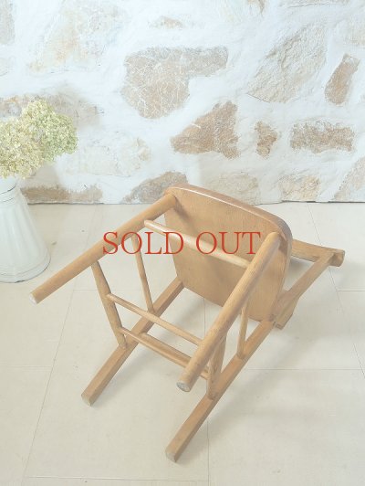 画像17: イギリス クロスがかわいい チャーチチェア