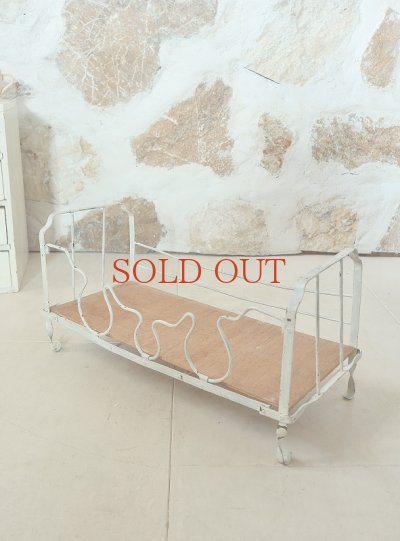 画像4: フランス アイアン製ドールベッド ＋お好きな雑貨２点セット