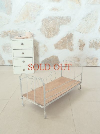 画像12: フランス アイアン製ドールベッド ＋お好きな雑貨２点セット