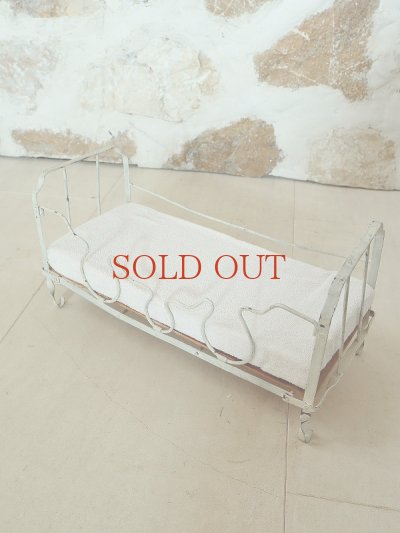 画像15: フランス アイアン製ドールベッド ＋お好きな雑貨２点セット