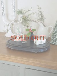 フランス ディスプレイ ガラスドームボトム