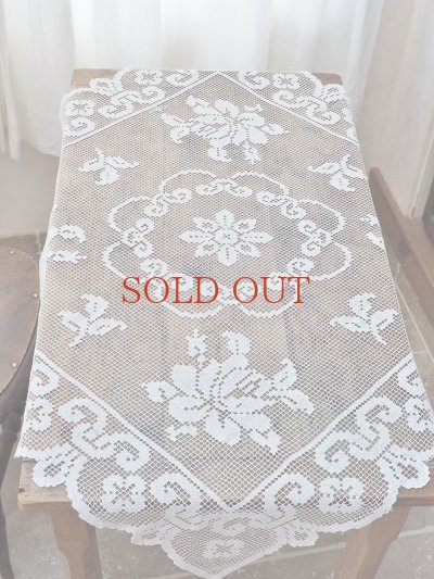 画像6: フランス フィレレース テーブルクロス