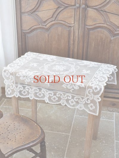 画像8: フランス フィレレース テーブルクロス