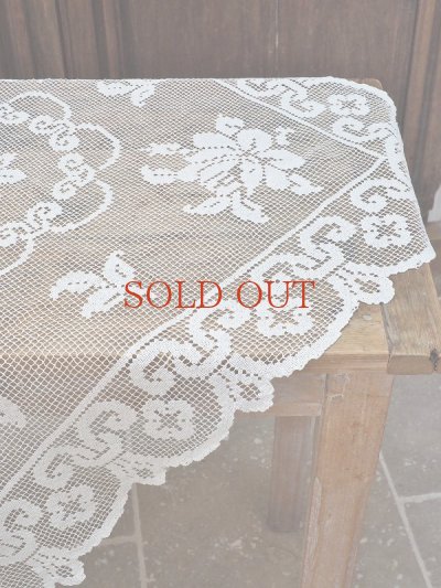 画像12: フランス フィレレース テーブルクロス