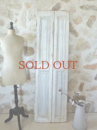 フランス シャビーなペイントが 素敵なキャビネットドア  60%OFF 