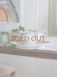 フランス ムーランデルー製 小花がかわいいソーシエ   20%OFF 