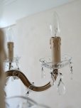 画像12: フランス ガラスのデザインが 素敵な5灯シャンデリア