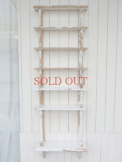 画像3: フランス シャビーな トールシェルフ