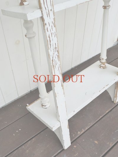 画像16: フランス シャビーな トールシェルフ