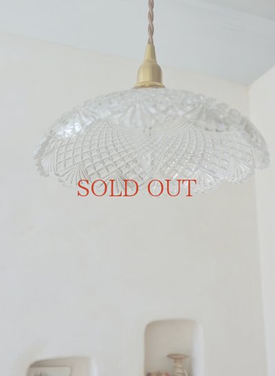 画像9: デザインが 素敵なペンダント ガラスシェード