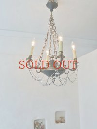 フランス 大人っぽい ４灯シャンデリア  40%OFF 
