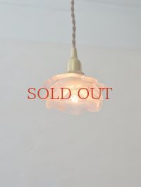 フランス 薔薇のシェードの ペンダント  20%OFF 