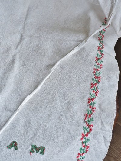 画像15: 名前がかわいい ハンガリアンリネンの エプロン   20%OFF 